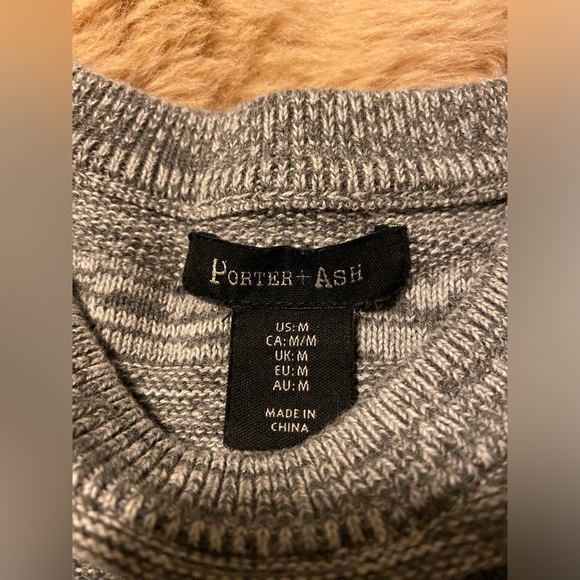Porter + Ash Men’s pullover sweater medium - Picture 6 of 6